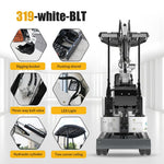 DS-15WPRO, New 1.2 Ton Crawler B&S Gasoline 90% Pre-Assembled Mini Excavator, with Quick Coupler, Ripper, Rake, Toothless Bucket, Grapple, Auger, Hydraulic Hammer Breaker Kit, Work for Any Occasions