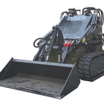 TYPHON STOMP 2,000lbs Tracked Mini Skid Steer 22.1HP Gas EPA GX690 Engine USA for digging, bull-dozing, drilling, augering, trenching, trench-grinding