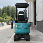 DigSwift Heavy-Duty 2.2 Ton Mini Excavator, With 16.5 HP Diesel KubotaEngine, Pilot Controls Track Extension Side Swing Boom Trench Digger for for Construction, US In Stock