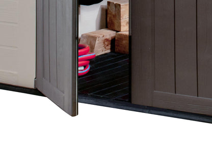 Keter Factor (8x6 ft) Large Resin Outdoor Storage Shed