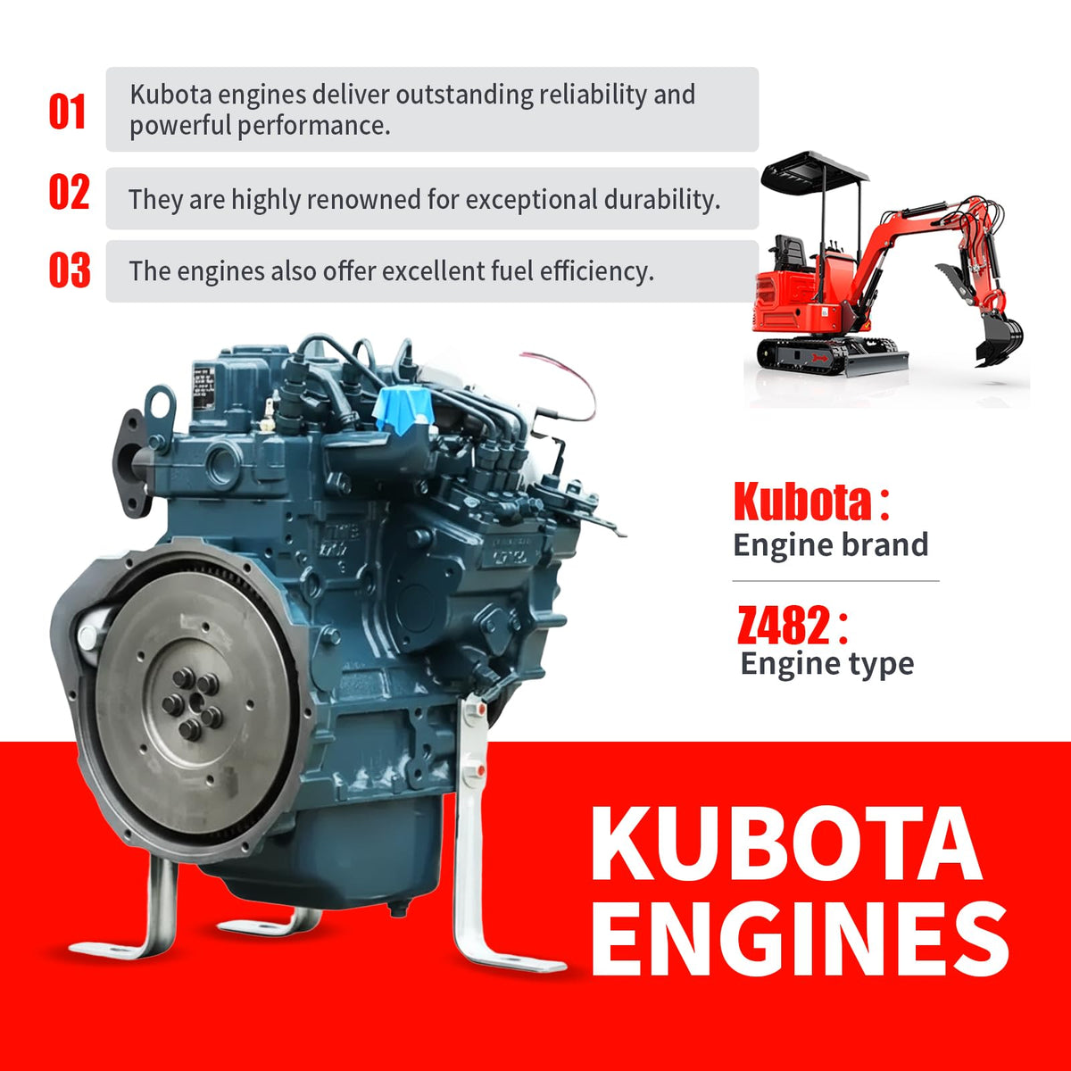 ATTA16 1.4 Ton Mini Excavator, KubotaDiesel Engine 13.5HP with Pilot System & Loader, EPA Certified Compact Digger for Garden, Pool, Trenching, 12 Months Parts Warranty (R2)