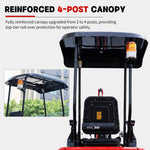 Machpro 1.4 Ton Mini Excavator with Kubota-Diesel Engine and Side Swing Boom, Compact Crawler Excavator for Trenching, Landscaping and Construction, Include Delivery & Unloading（90% pre-assembled）