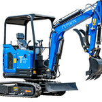TYPHON Terror X2 Storm Mini Excavator 2.5 Ton Trench Digger EPA Diesel 24.4-24.8HP Engine
