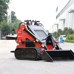 TYPHON STOMP Mini Skid Steer Loader – 1800lbs Skid Steer with Trench Filler– Compact Skid-steer Machine For Garden, Farms, Parks, Roads – Ideal for Digging, Drilling, Bull-Dozing