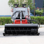 TYPHON STOMP Mini Skid Steer Loader – 1800lbs Skid Steer with Trench Filler– Compact Skid-steer Machine For Garden, Farms, Parks, Roads – Ideal for Digging, Drilling, Bull-Dozing