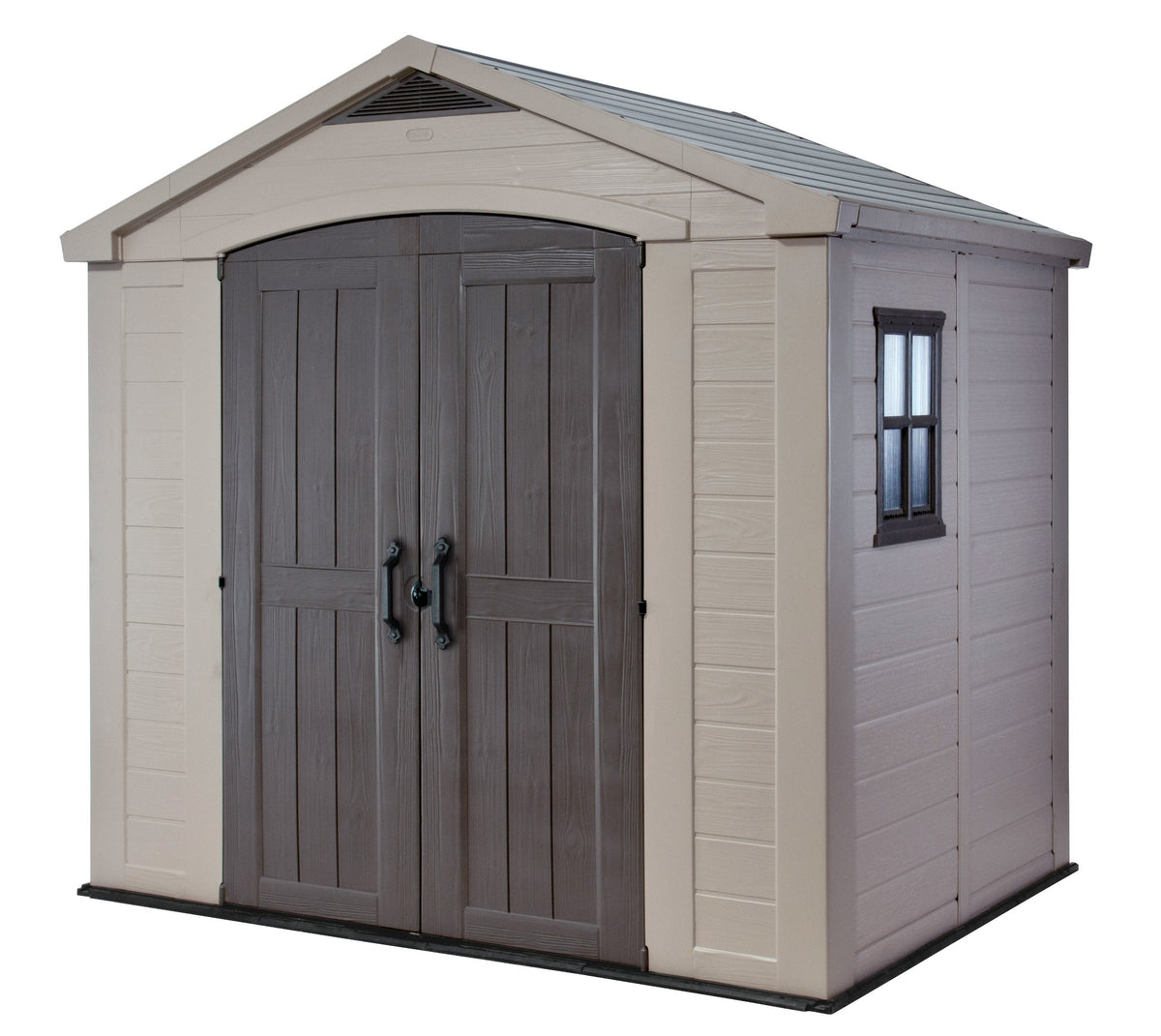 Keter Factor (8x6 ft) Large Resin Outdoor Storage Shed