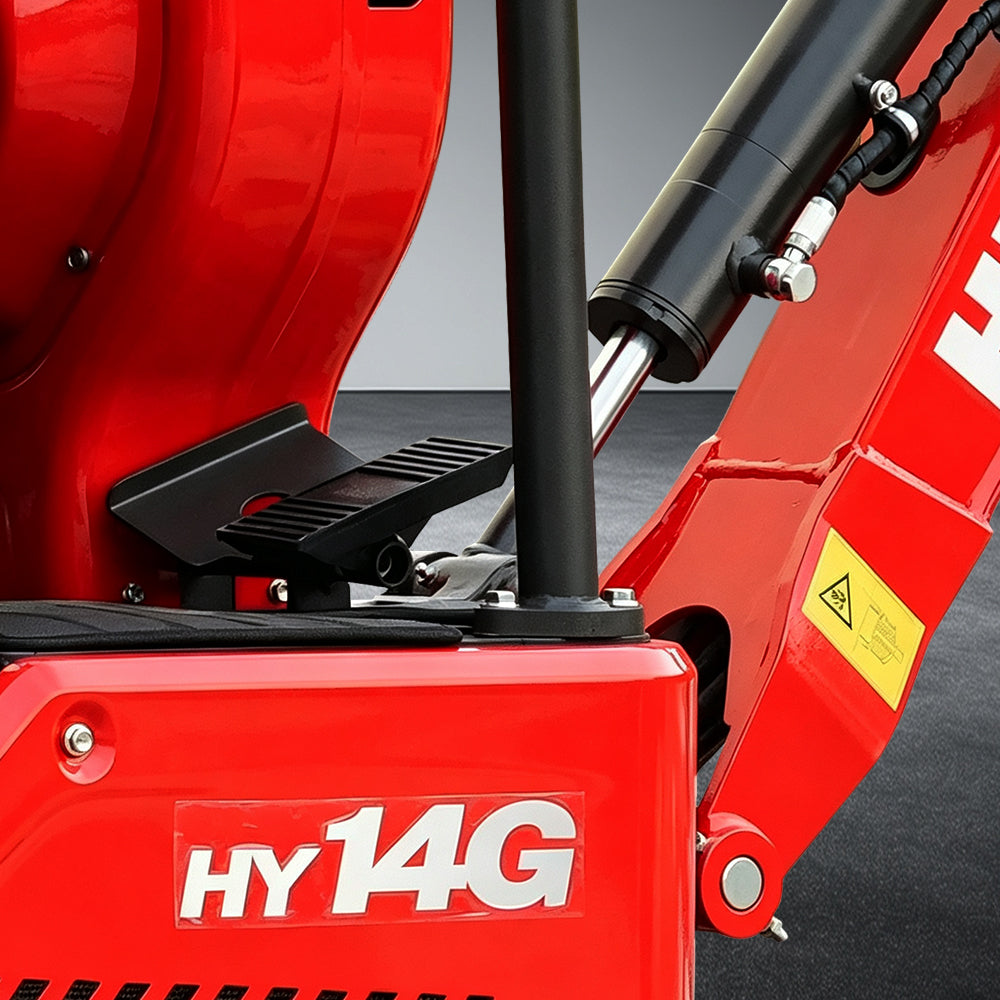 HUAYEE HY14G | Mini Excavator with Kubota Engine & Advanced Hydraulics