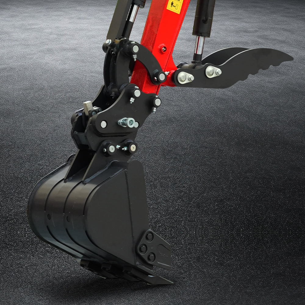HUAYEE HY16C | Mini Excavator with 14HP Kubota Engine & Hydraulic Thumb | HUAYEE HY16C