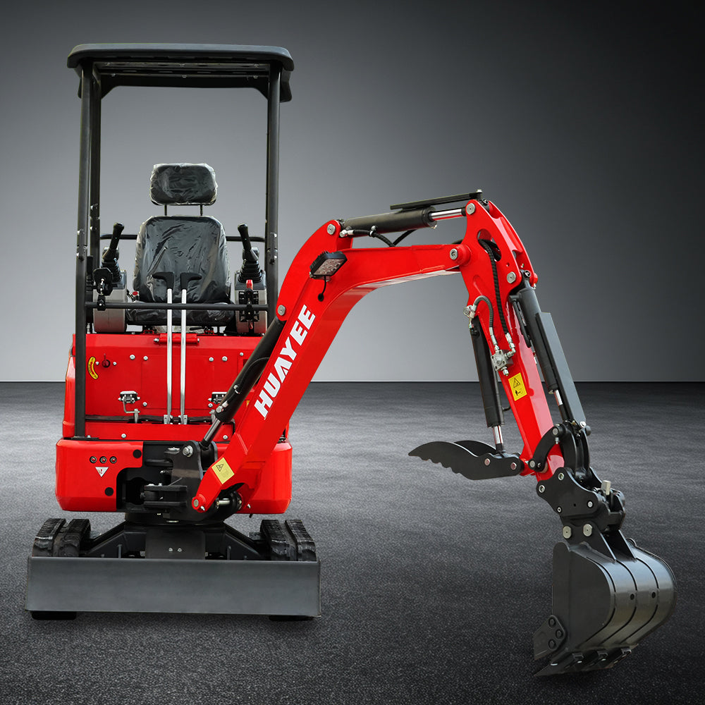 HUAYEE HY16C | Mini Excavator with 14HP Kubota Engine & Hydraulic Thumb | HUAYEE HY16C