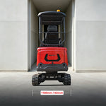 HUAYEE HY16C | Mini Excavator with 14HP Kubota Engine & Hydraulic Thumb | HUAYEE HY16C