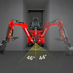 HUAYEE HY16C | Mini Excavator with 14HP Kubota Engine & Hydraulic Thumb | HUAYEE HY16C